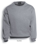 Bocini Unisex Adults Crew Neck Fleece - CJ0350