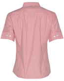 Benchmark Ladies Balance Stripe Short Sleeve Shirt - M8234