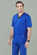Biz Care Mens Riley V-Neck Scrub Top - CST043MS