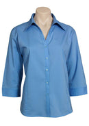 Biz Collection Ladies Metro Shirt 3/4 Sleeve (LB7300)