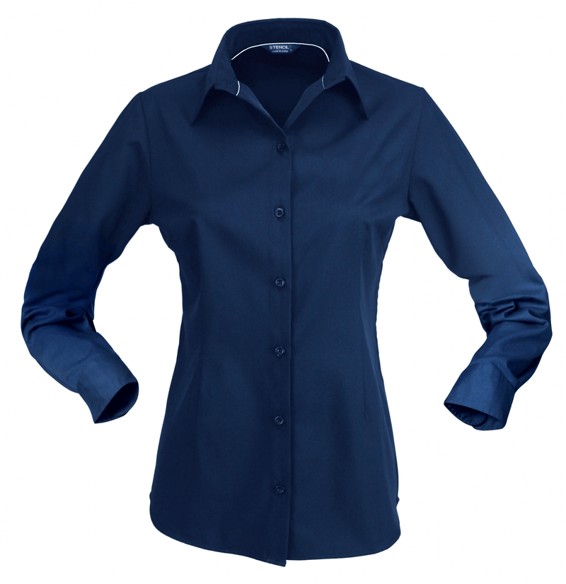 Stencil Candidate Ladies Long Sleeve Shirt - 2135L