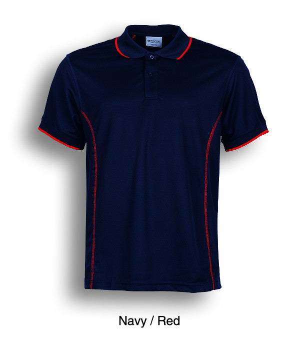 Bocini Ladies Stitch Feature Essential Short Sleeve Polo - CP0920