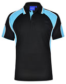 Winning Spirit Men's CoolDry Contrast Polo with Sleeve Panels  - PS61