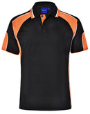 Winning Spirit Men's CoolDry Contrast Polo with Sleeve Panels  - PS61