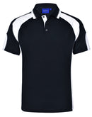 Winning Spirit Men's CoolDry Contrast Polo with Sleeve Panels  - PS61