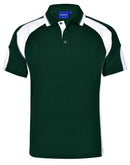 Winning Spirit Men's CoolDry Contrast Polo with Sleeve Panels  - PS61