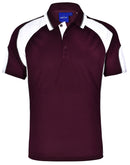 Winning Spirit Men's CoolDry Contrast Polo with Sleeve Panels  - PS61