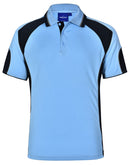 Winning Spirit Men's CoolDry Contrast Polo with Sleeve Panels (more choice of colours) - PS61