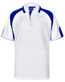 Winning Spirit Men's CoolDry Contrast Polo with Sleeve Panels (more choice of colours) - PS61