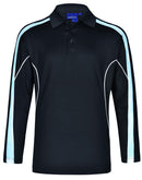 Winning Spirit Men's TrueDry Long sleeve Polo - PS69