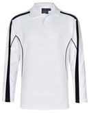 Winning Spirit Men's TrueDry Long sleeve Polo - PS69