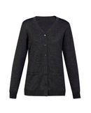 Biz Care Womens Button Front Cardigan - CK045LC