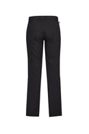 Biz Care Mens Comfort Waist Flat Front Pant - CL958ML