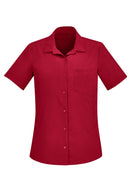Biz Care Womens Florence Short Sleeve Shirt - CS947LS