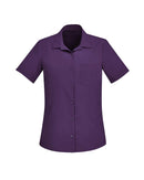 Biz Care Womens Florence Short Sleeve Shirt - CS947LS