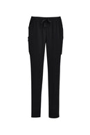 Biz Care Womens Avery MultiPockets  Slim Leg Scrub Pant - CSP943LL