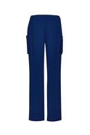 Biz Care Womens Avery Multipocket Straight Leg Pant - CSP944LL