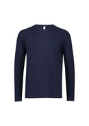 Biz Care Performance Mens Cotton Long Sleeve Tee - CT247ML