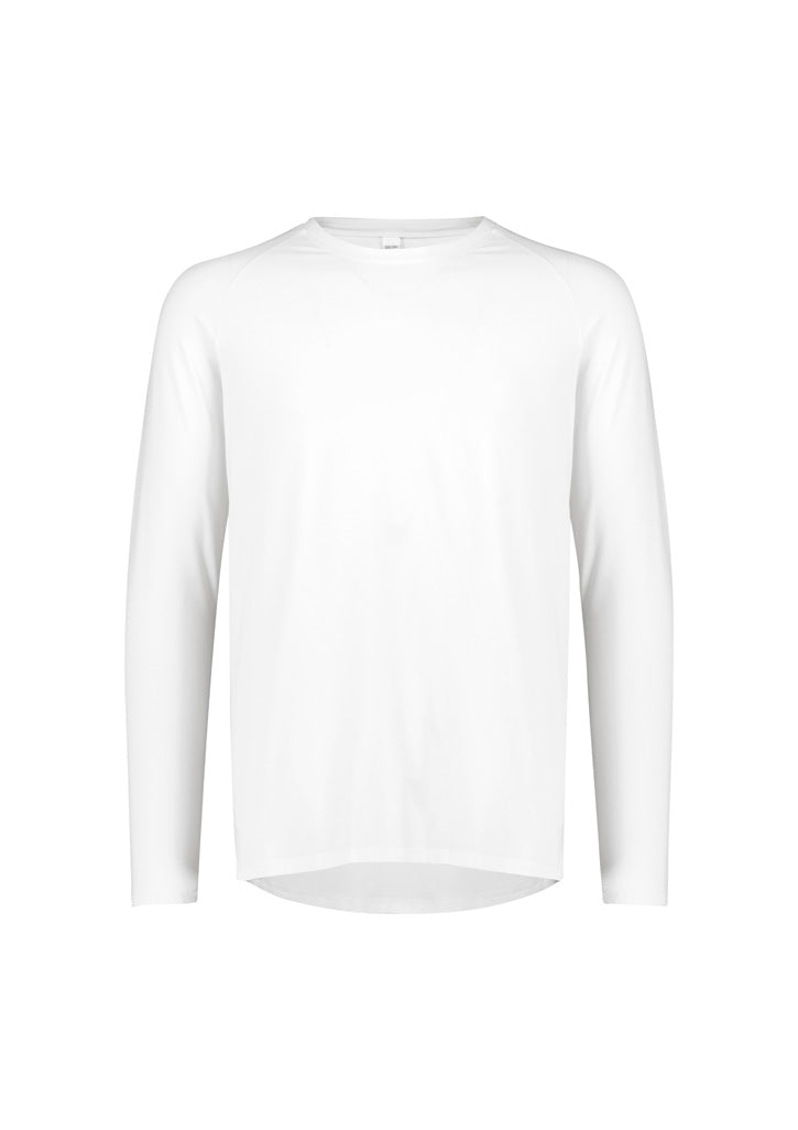 Biz Care Performance Mens Cotton Long Sleeve Tee - CT247ML