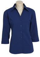 Biz Collection Ladies Metro Shirt 3/4 Sleeve (LB7300)