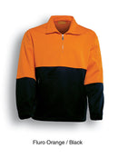 Bocini HiVis Half zip Fleece - SJ0411