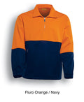 Bocini HiVis Half zip Fleece - SJ0411