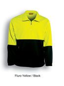 Bocini HiVis Half zip Fleece - SJ0411