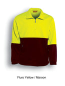 Bocini HiVis Half zip Fleece - SJ0411