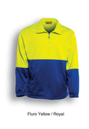 Bocini HiVis Half zip Fleece - SJ0411