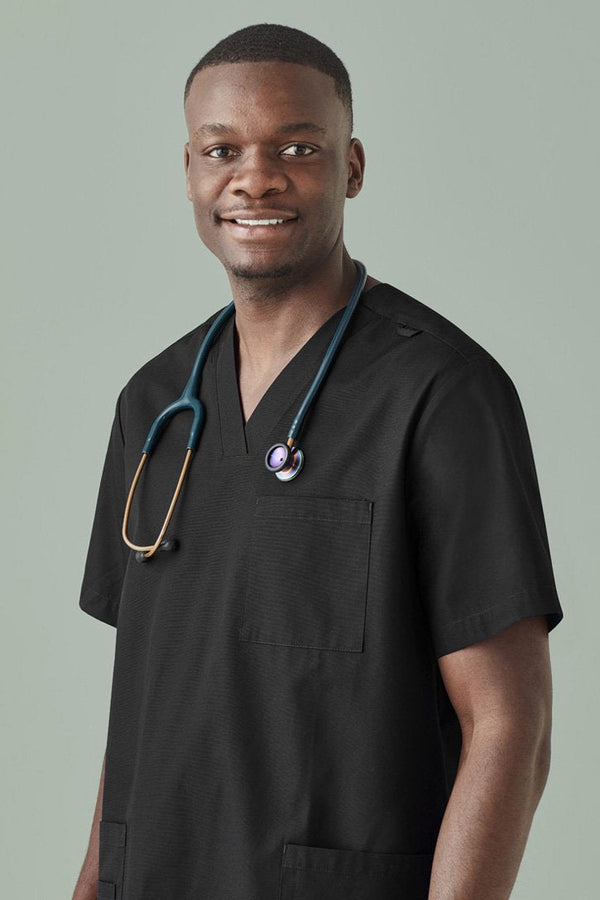 Biz Care Mens Tokyo VNeck Scrub Top