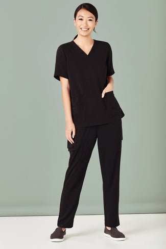 Biz Care Womens Avery V-Neck Scrub Top - CST941LS