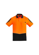 Syzmik Mens Hi Vis Flux S/S Polo - ZH315