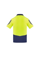 Syzmik Mens Hi Vis Flux S/S Polo - ZH315