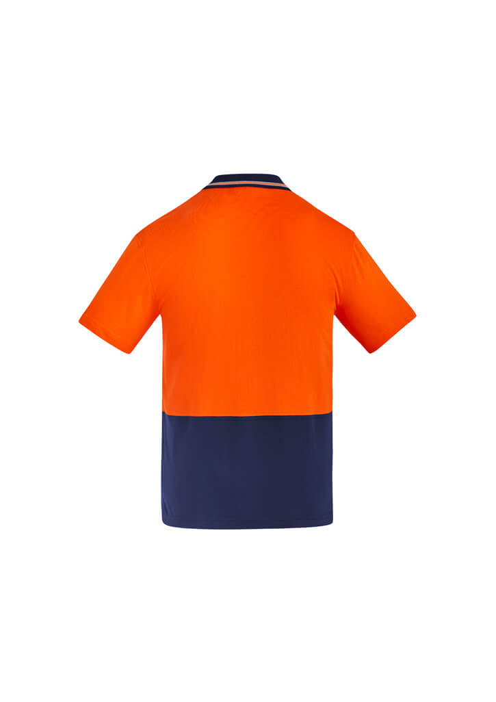 Syzmik Mens Hi Vis Cotton S/S Polo - ZH435
