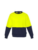 Syzmik Unisex Hi Vis Crew Sweatshirt - ZT475