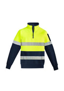 Syzmik Mens Hi Vis 1/4 Zip Pullover Hoop Taped - ZT567