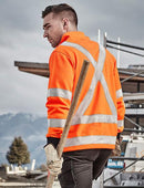 Syzmik Unisex Hi Vis X Back Rail Jumper - ZT660