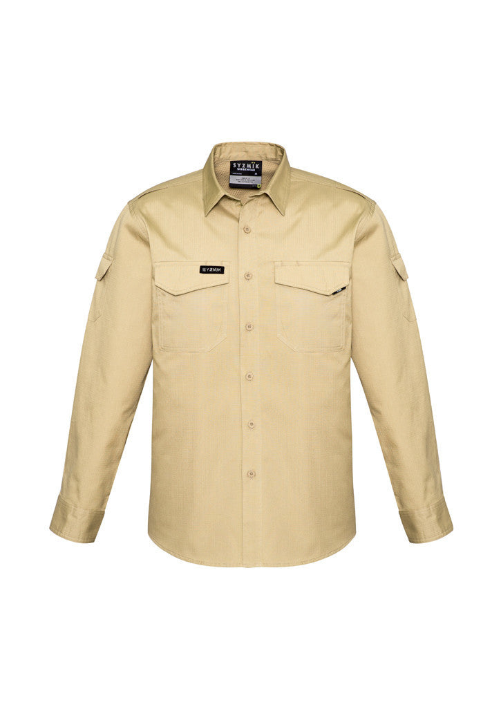 Syzmik Mens Rugged Cooling Mens L/S Shirt - ZW400