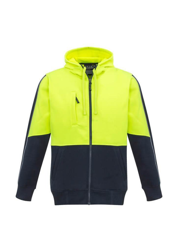 Syzmik Unisex Hi Vis Full Zip Hoodie - ZT485