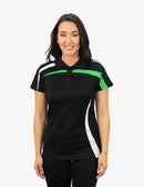 Be Seen Ladies Polo Shirt With Contrast - BSP2014L