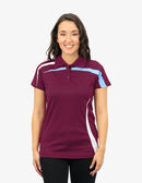 Be Seen Ladies Polo Shirt With Contrast - BSP2014L