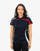 Be Seen Ladies Polo Shirt With Contrast - BSP2014L