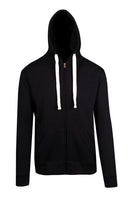 Ramo Mens Brushed Heavy Zip Fleece Hoodie - F909HZ