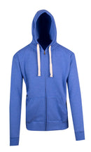 Ramo Mens Brushed Heavy Zip Fleece Hoodie - F909HZ