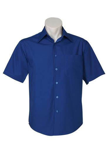 Biz Collection Mens Metro Short Sleeve Shirt (SH715)
