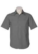 Biz Collection Mens Metro Short Sleeve Shirt (SH715)