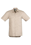 Syzmik Mens Light Weight Tradie S/S Shirt - ZW120