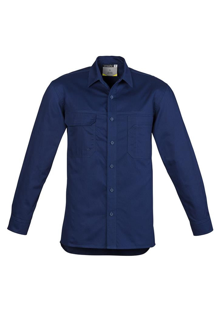 Syzmik Mens Lightweight Tradie L/S Shirt - ZW121